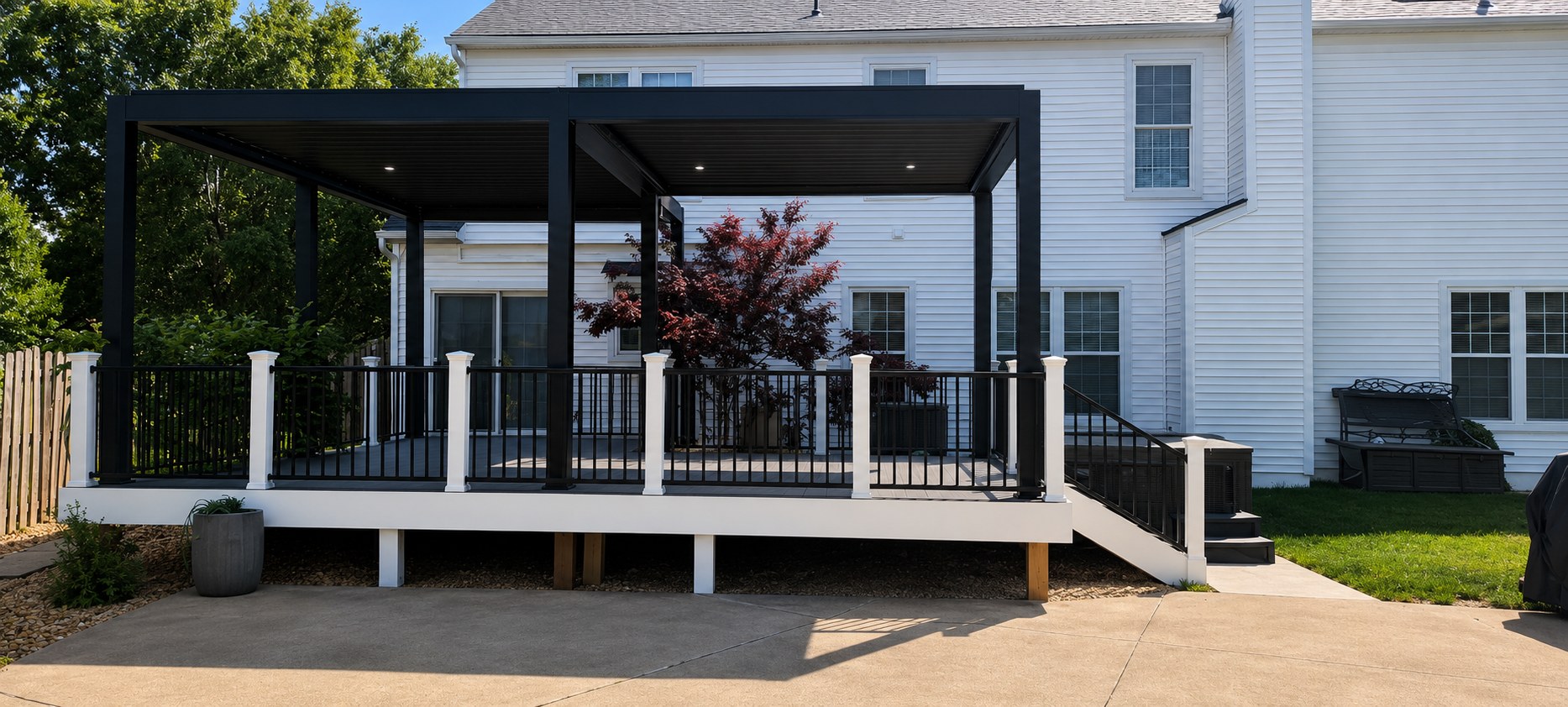 Same deck after professional restoration
